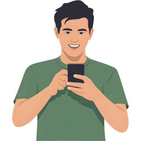 vecteezy_man-holding-smartphone-and-smiling_69294828